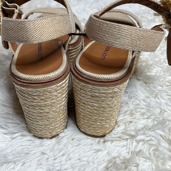 Lucky brand YIDRIS ESPADRILLE PLATFORM SANDAL - Picture 9 of 10